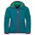 Jack Wolfskin Softshell Jacket Fourwinds (wind & water repellent) bay blue Kids